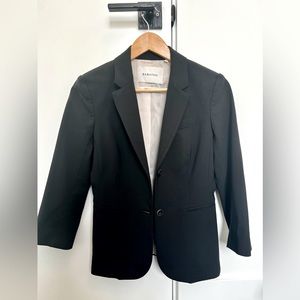 Aritzia Babaton Single button blazer, Black, Size 4